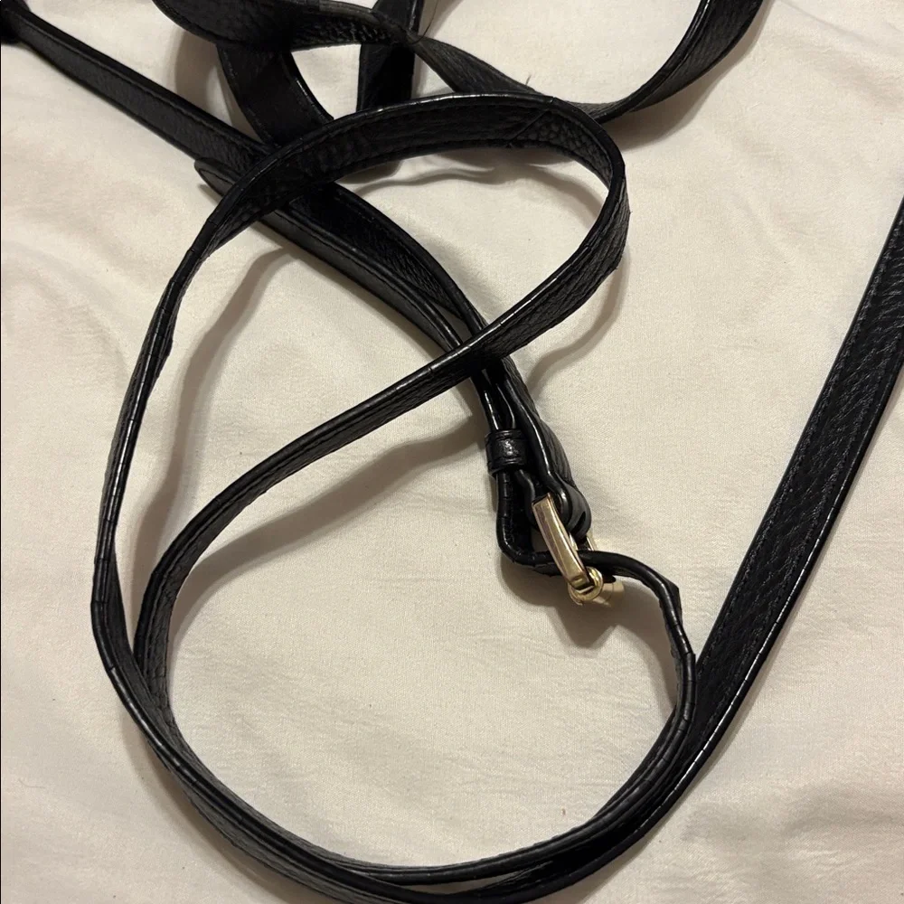 Elegant Black Leather Men's Bag